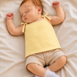 Baby Colour Knot Jabla | Soft Cotton Newborn Sleeveless Tie-Up Jabla | 0–6 Months | Pack of 6 Colours